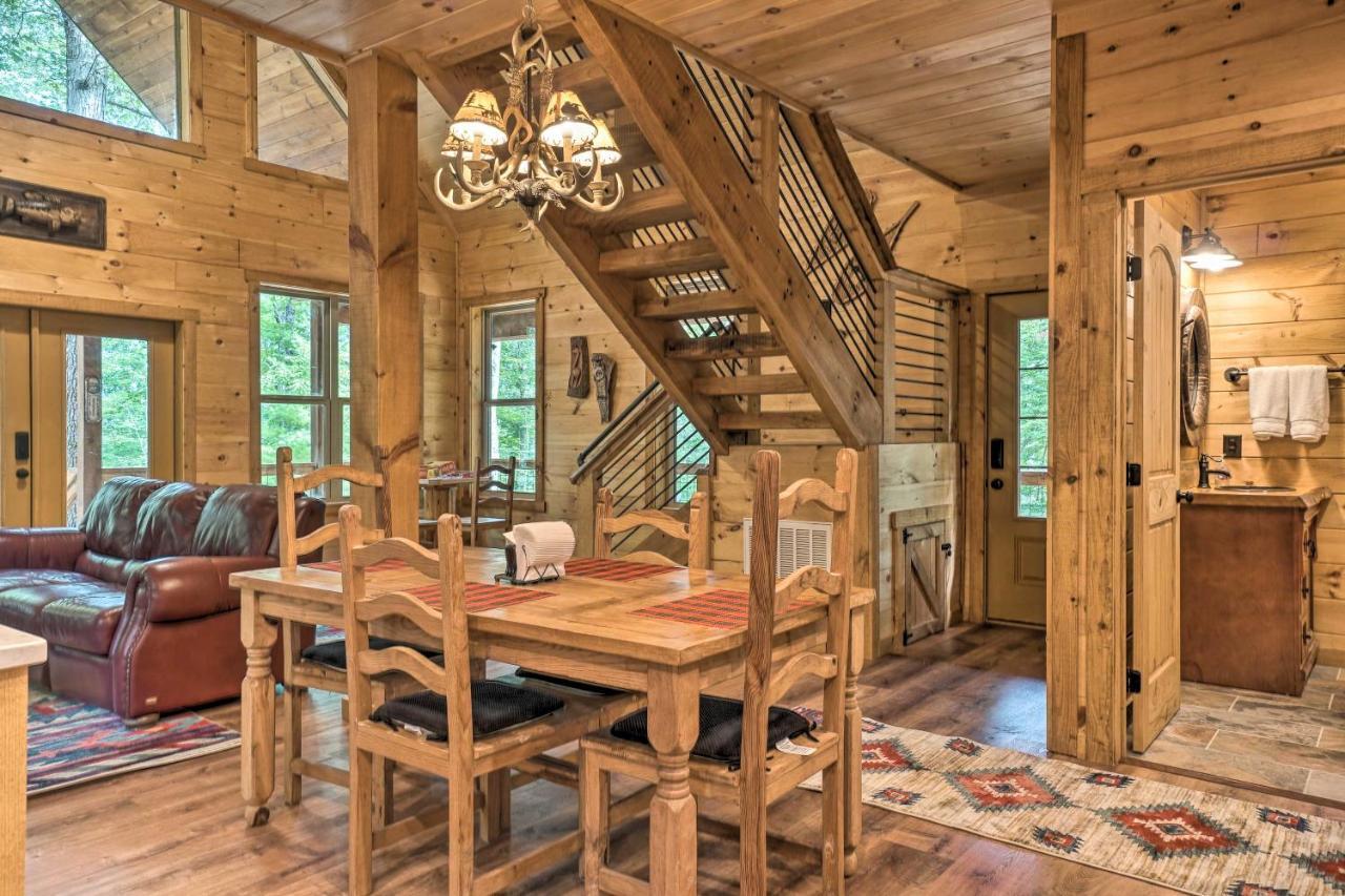 Peaceful Cabin On 3 Private Acres Deck And Fire Pit Blairsville Exterior foto